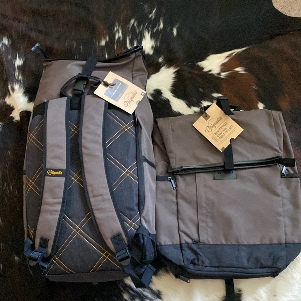 ORIGAUDIO Lightweight, XL Capacity, roll top backpack